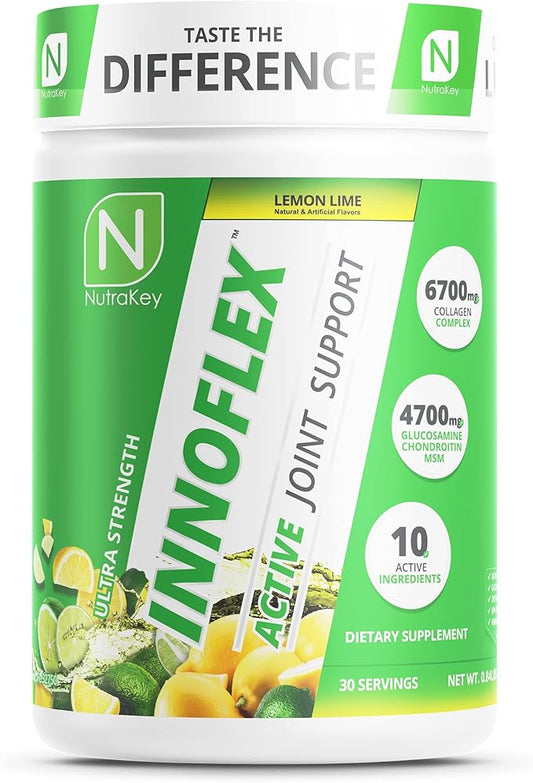 NutraKey Innoflex Glucosamine with Chondroitin, Msm, 1500mg