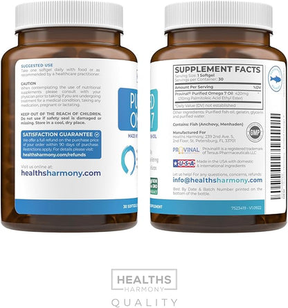 Purified Omega 7 Softgels (1 Month 7 & 30 Capsules