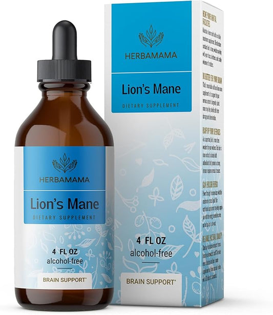 HERBAMAMA Lions Mane Liquid Extract 4 fl.