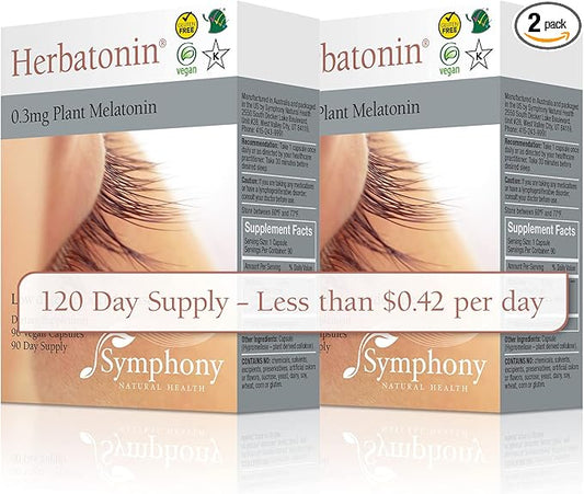 0.3mg – The First Phyto-Melatonin (Natural 90 Vegan (90 Day 2)