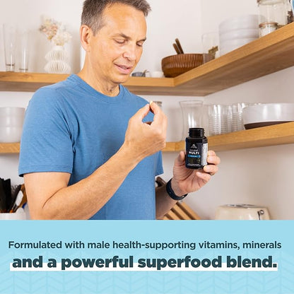 Multivitamin for Men by Ancient Nutrition, 40+ Once 90 ct, K2, Supports