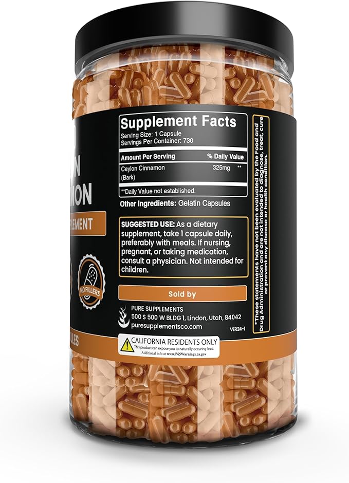 Pure Original Ingredients Ceylon Cinnamon (730