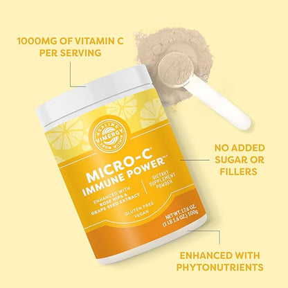 Vimergy Micro-C Immune Power TM * 500g – 278 servings 1000mg/serving –