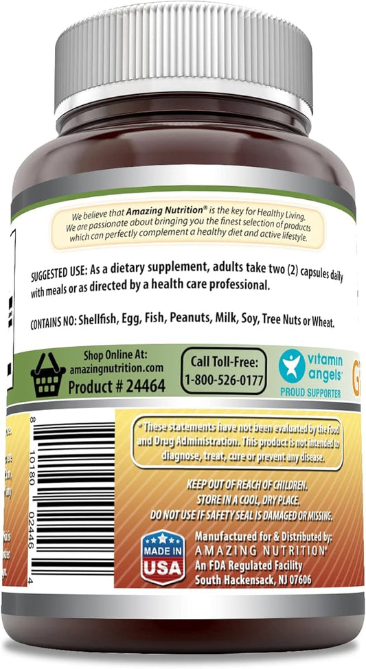 Amazing Formulas Ginseng Complex 1000mg of 4:1 Korean 120 Capsules