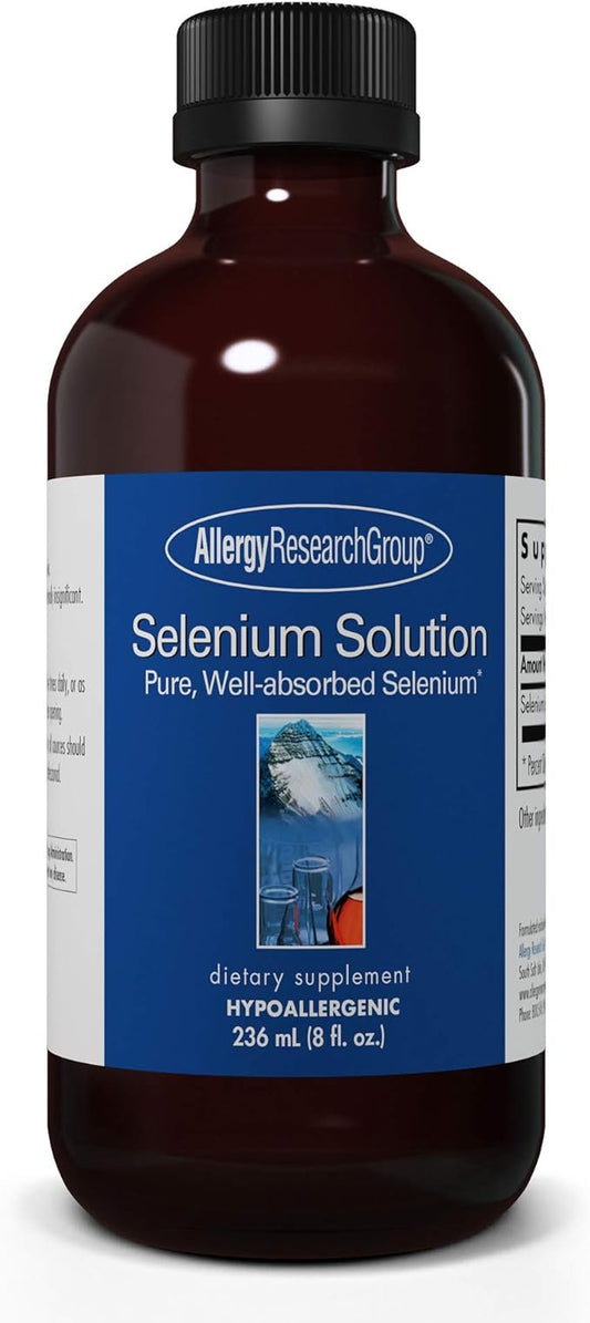 Allergy Research Group Selenium Solution 100 mcg 8 Fl