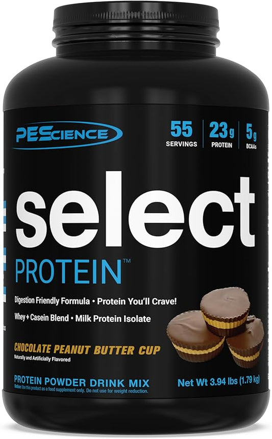 PEScience Select Low Carb Protein Powder, 55 Serving,