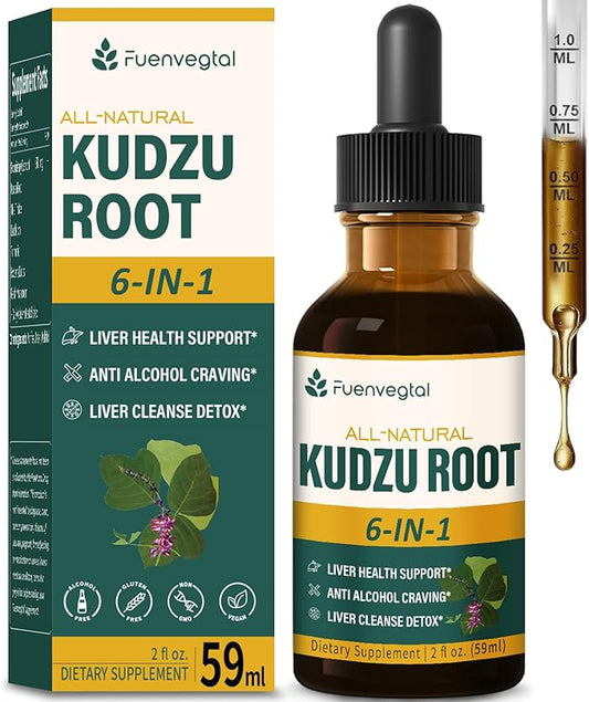 Kudzu Root Liver Health Support Liquid 2oz
