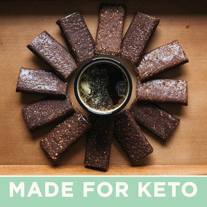 Keto Bars The Original Keto Snack Bar, Gourmet Simple Ingredients Low Carb, No Sugar, Rich in Ketogenic Fats, The Perfect KetoBars Snacks for Keto Diet Food Products (10 Pack, 1.65 ounce)