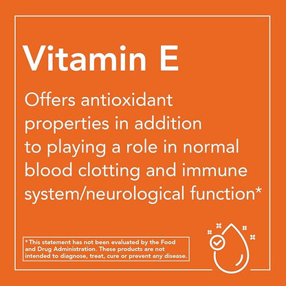 NOW Supplements, Vitamin E-400 IU, D-Alpha 100 Count 1)