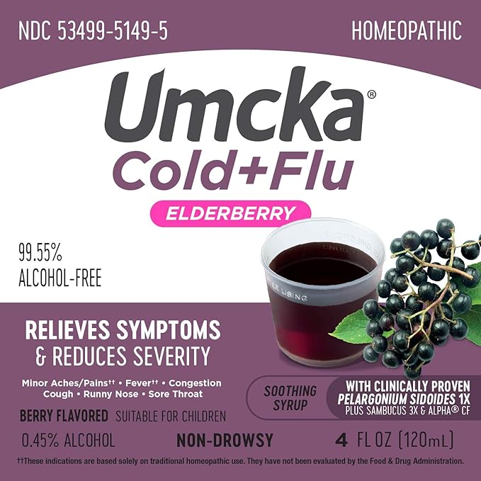 Nature's Way Cold + Flu Relief 4 Fl
