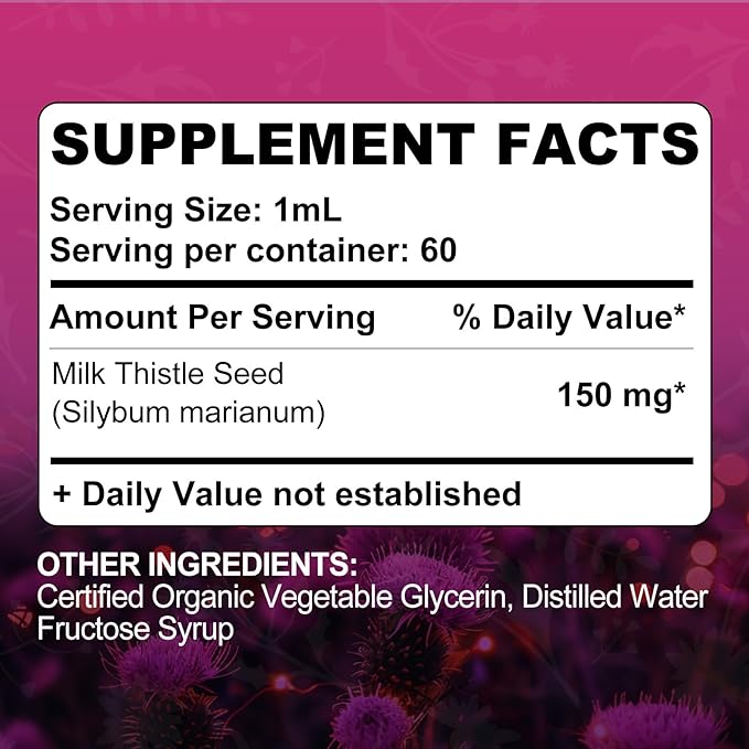 Milk Thistle Liquid Drops 2 Fl.