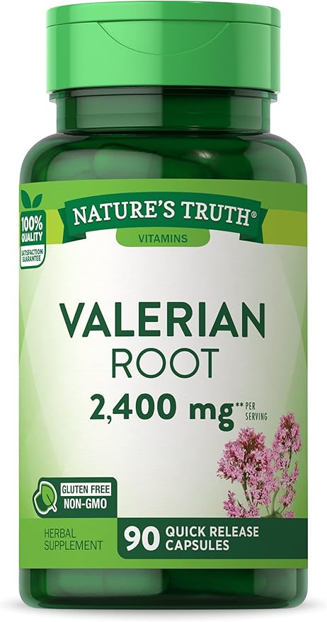 Nature's Truth Valerian Root Capsules 2400mg | 90 Count