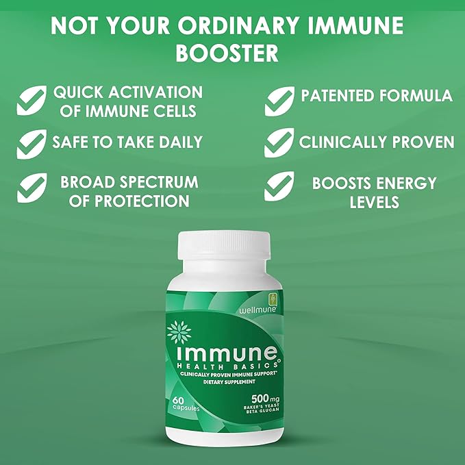 Ultra Strength Immunity 60 Capsules, 500 mg