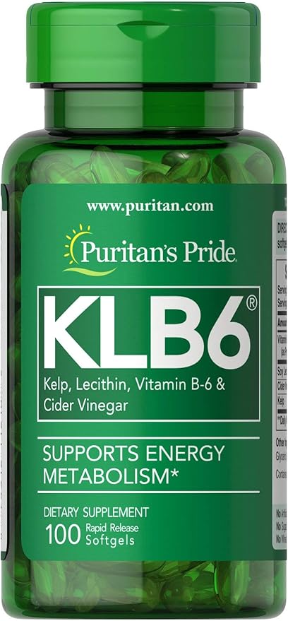 Puritan's Pride KLB6 Kelp Complex-100 Softgels