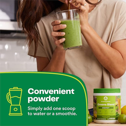 Amazing Grass Green Superfood Energy: Greens 100 Servings