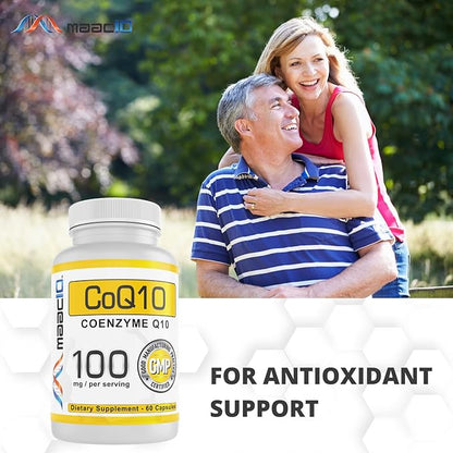 MAAC10 100mg CoQ10 (60 Capsules) Q10 for (60 Day