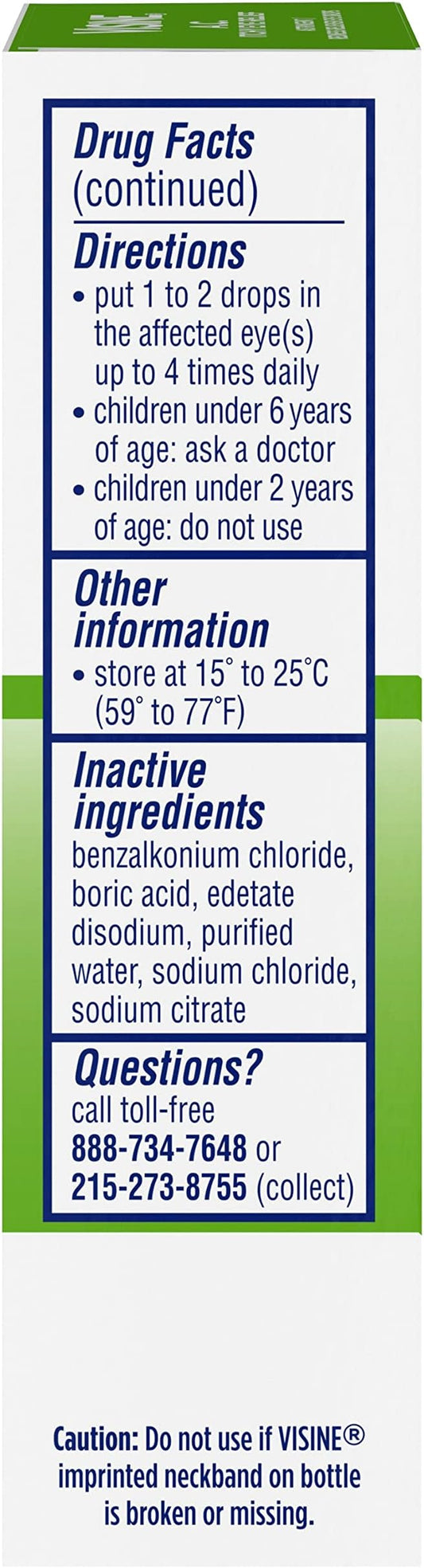 Visine A.C. Itchy Eye Relief Eye 0.5 fl.