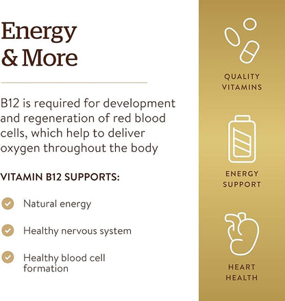 Solgar Vitamin B12 500 mcg Vegetable 250 Count