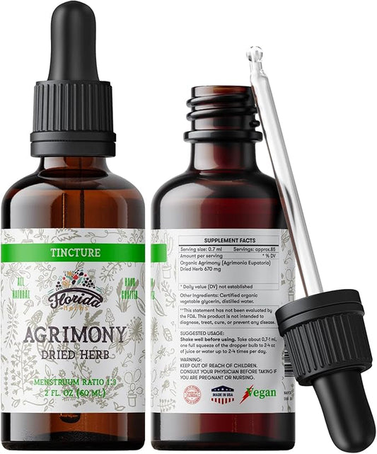 Agrimony Tincture, Organic Agrimony Extract (Agrimonia