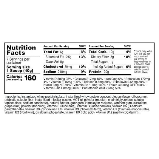 TransformHQ Meal Replacement Shake Powder 7