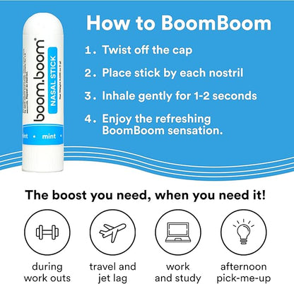 BoomBoom Nasal Stick (4 Pack)