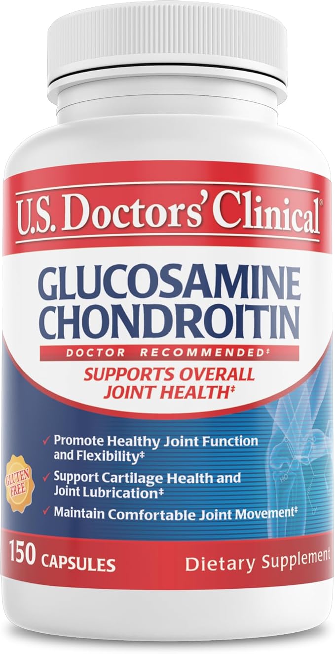 U.S. Doctors' Clinical Glucosamine Chondroitin [50 Day 150 Count]