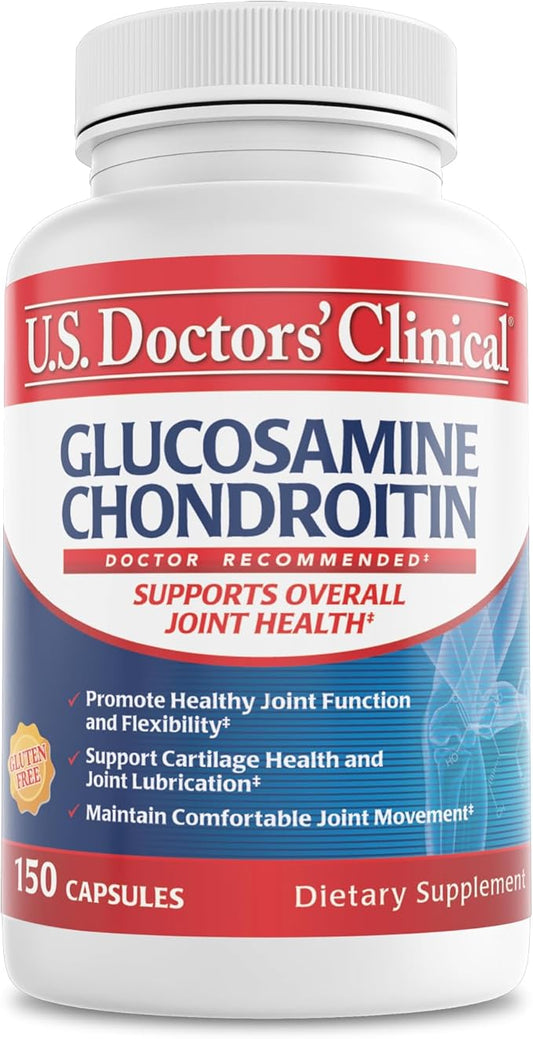 U.S. Doctors' Clinical Glucosamine Chondroitin [50 Day 150 Count]