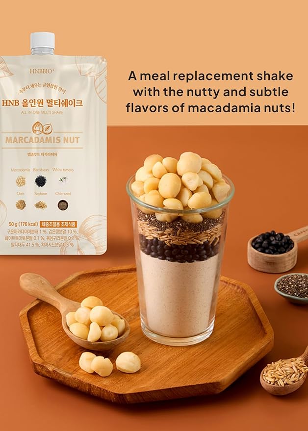 [Korean Food] All-In-One Multi Shake Macadamia (50g*7ea) | 12.35 oz (350 g)