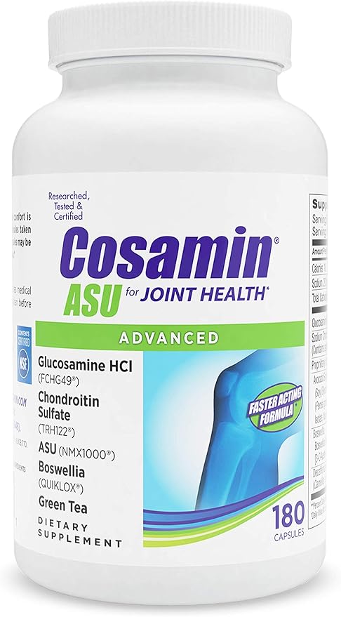 Nutramax Cosamin® ASU Joint Health Supplement 180 Capsules