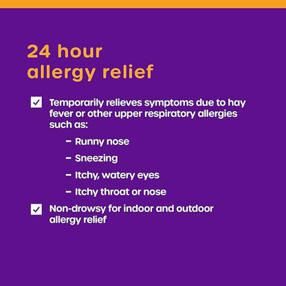 HealthCareAisle Allergy Relief 180 mg 90 Tablets 24-Hour Allergy