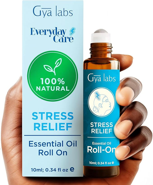 Gya Labs Stress Relief Essential Oil 100% Pure (0.34 fl