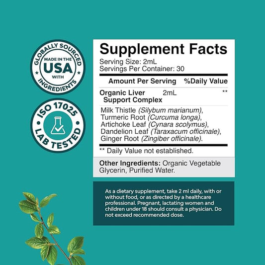 Liver Support Milk Thistle Tincture