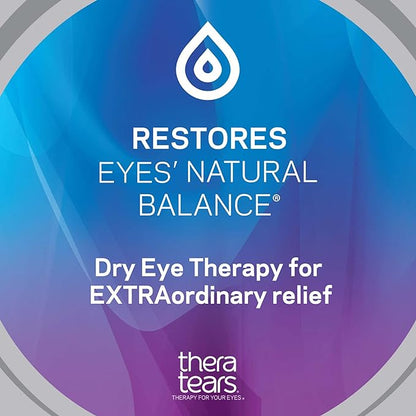 TheraTears Extra Dry Eye Therapy Lubricating 0.5 fl 2 Count(Pack 1)