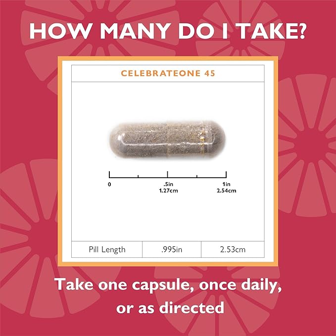 Celebrate Vitamins CelebrateONE 45, 45mg Iron (90 Capsules)
