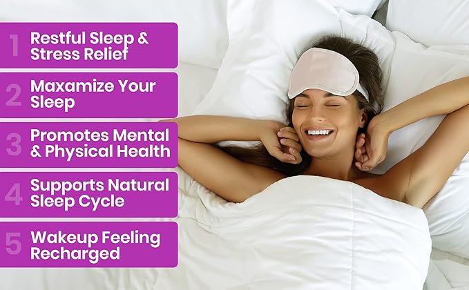 Natural Sleep Aid for Longer, Restful (60 Vegan (1)