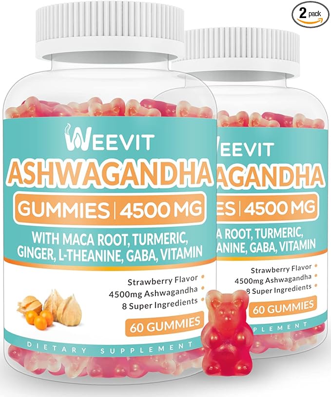 Ashwagandha Gummies 4500mg for Women &