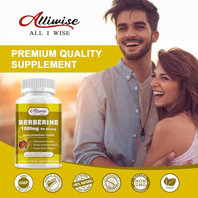 Berberine Supplement - 1000mg Berberine