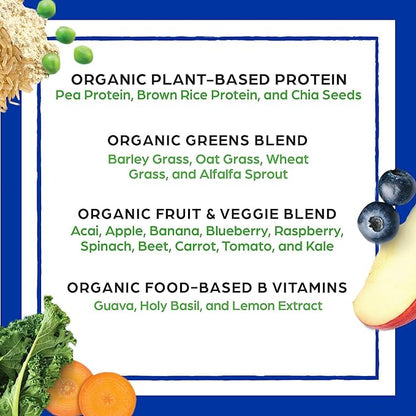 Orgain Organic Meal, Vegan Meal Replacement 20g Plant 6g Prebiotic 2.01lb