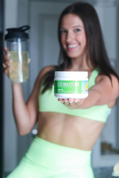 Dr. Price Electrolytes Powder No Sugar - Lemon-Lime Electrolyte Mix - Hydration Drink - Keto Electrolytes - Fasting Electrolytes - Water Enhancer, Non-GMO, Gluten Free, Sports Drink - 90 Servings