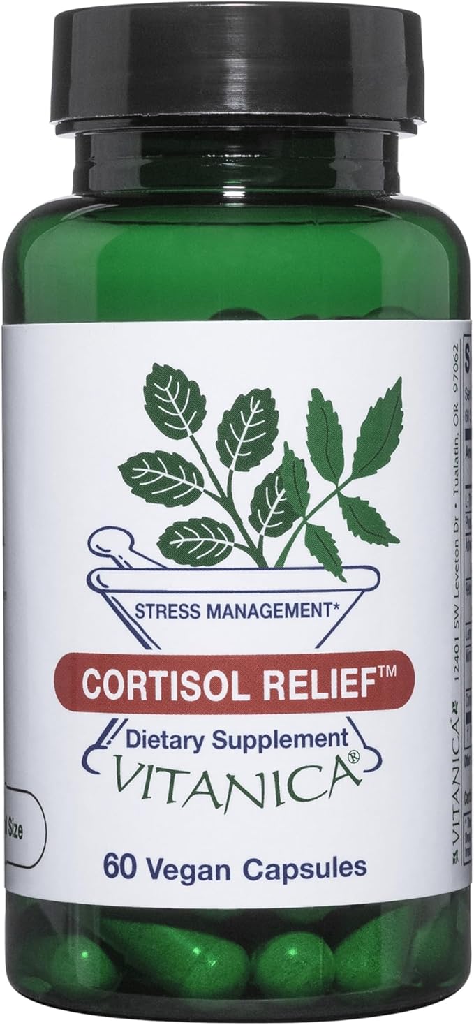 Vitanica Cortisol Relief, Dr. Formulated Sleep, 60 Capsules