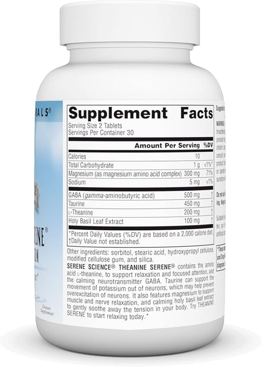 Source Naturals Serene Science L-Theanine 60 Tablets