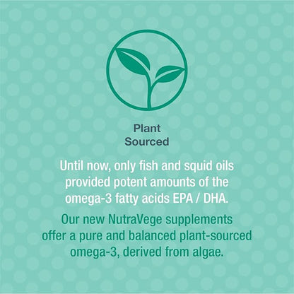 Nature's Way NutraVege Plant Based Omega-3, 30 Vegan