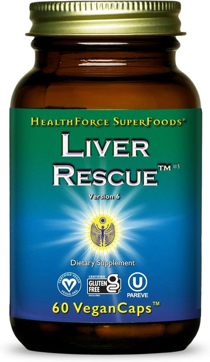 HEALTHFORCE SUPERFOODS Liver Rescue 60 Capsules