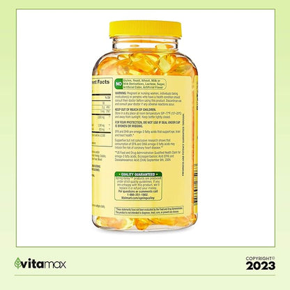 Spring Valley Omega-3 from Fish Oil 2000 mg, 120 Count (2 Items)
