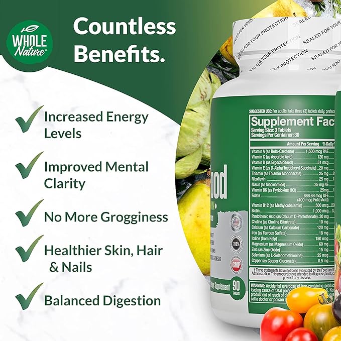 Whole Food Multivitamin for Men and (2)