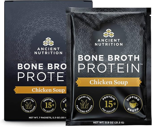Bone Broth Protein Powder by Ancient 15g Protein 7 Count
