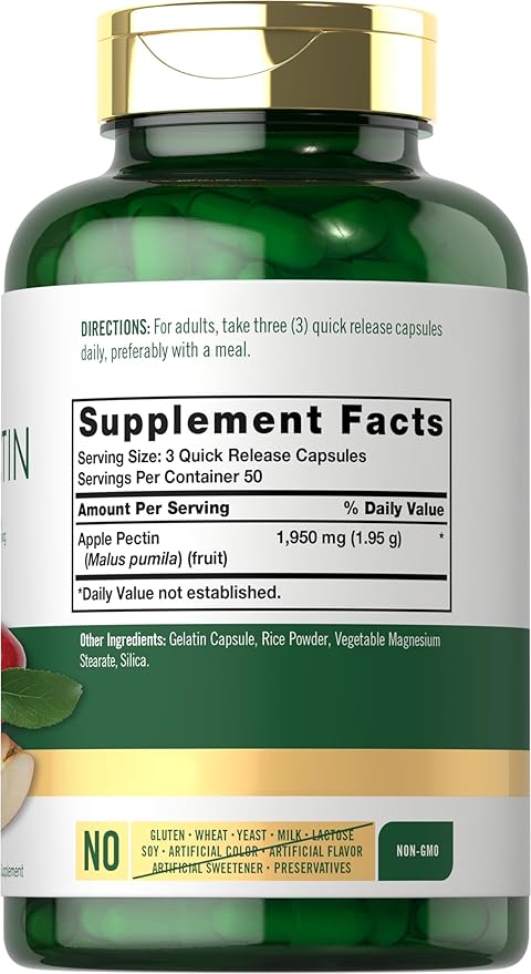 Carlyle Apple Pectin 1950mg | 150 Capsules