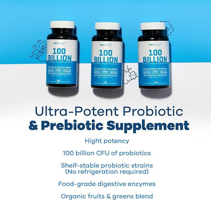 100 Billion - Probiotics and Prebiotics 100 Billion 30 Capsules