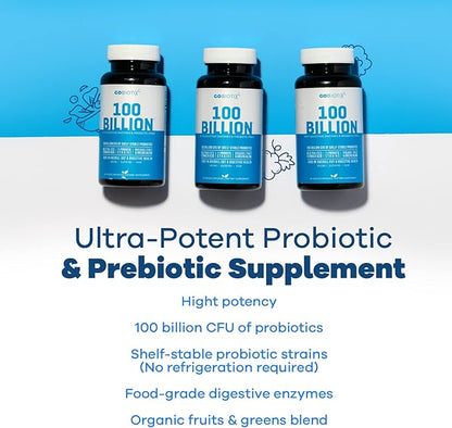 100 Billion - Probiotics and Prebiotics 100 Billion 30 Capsules