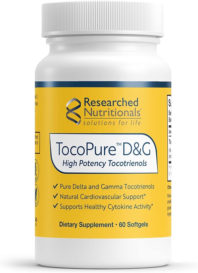 Researched Nutritionals TocoPure D&G (60 Softgels)